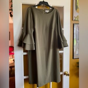 Women dress hunter green size 16w